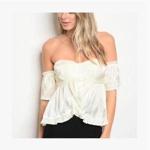 Short Sleeve Silk Top